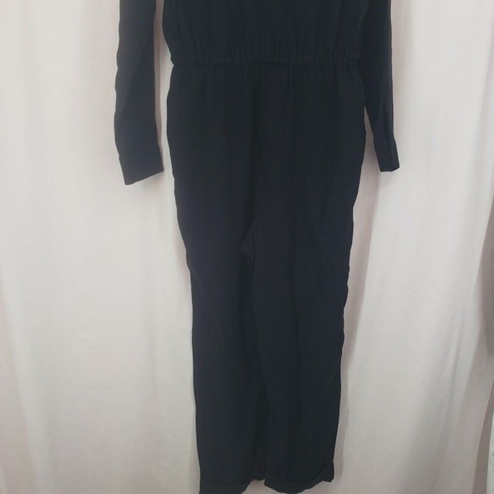 INC International Concepts Utility Jump Suit Size 8 Deep Black (AR) - Picture 7 of 8